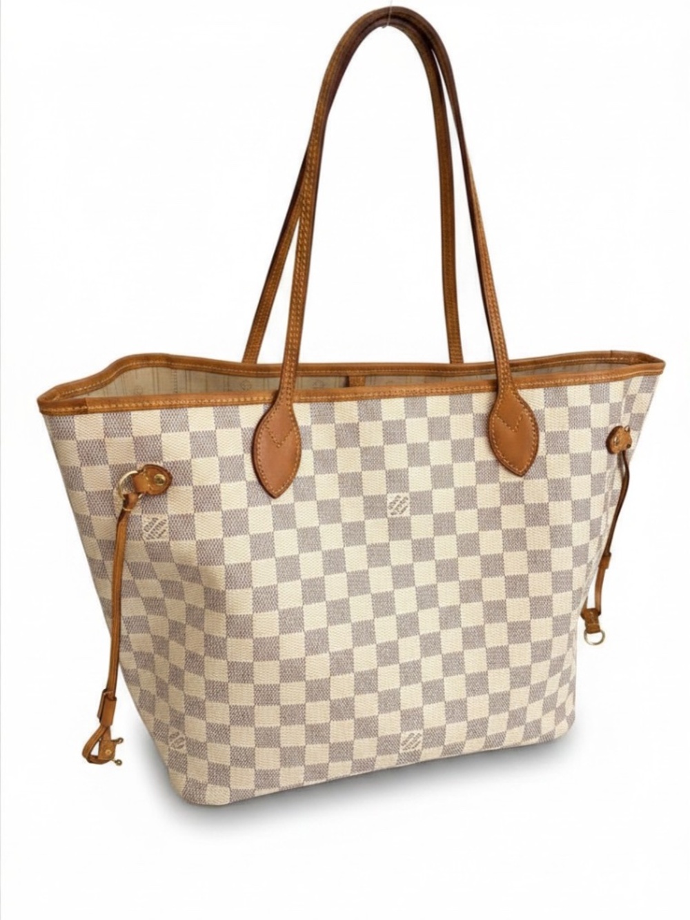 Louis Vuitton Neverfull MM Damier Azur Tote